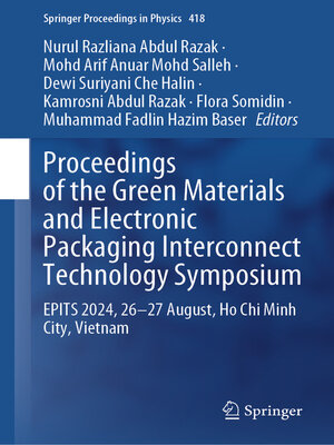cover image of Proceedings of the Green Materials and Electronic Packaging Interconnect Technology Symposium